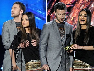 Justin Timberlake a Mila