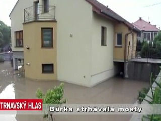 Záplavy v Lošonci