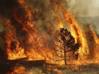 Požiar v Arizone je