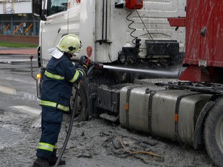 Slovák uhorel v kamióne