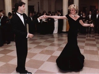 Princezná Diana pri tanci