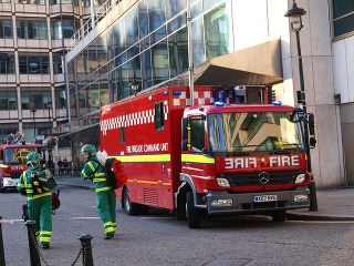 Požiar v londýnskom Hiltone: