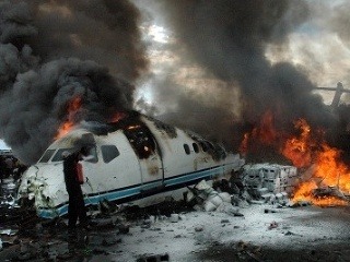 Havária lietadla v Kongu: