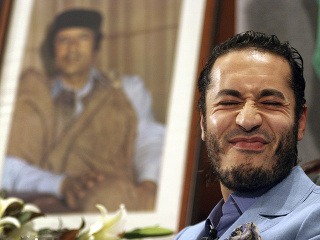 Jeden z Kaddáfího synov