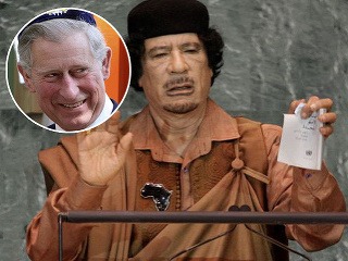 Kaddáfímu sa podlizoval princ