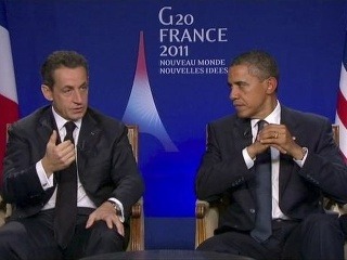 Obama a Sarkozy sa