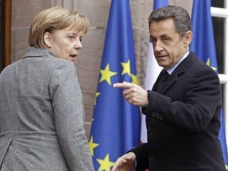 Angela Merkelová a Nicolas