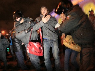 Demonštrácie v Moskve