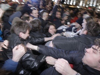 Masové demonštrácie v Moskve