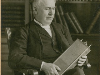 Fotografiu s Thomasom Edisonom