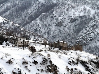 Pohľad na dedinu Gjegjan