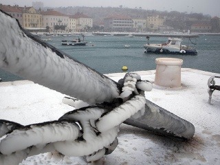 Netypická zima: Chorvátsky Šibenik