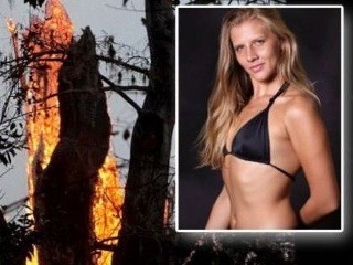 Modelka (26) podpálila strom