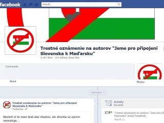 Facebook zasiahol: Kontroverznú protislovenskú
