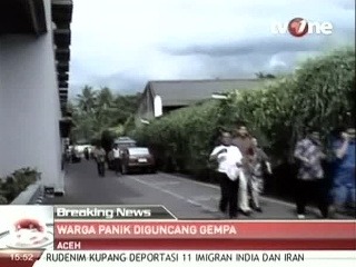Indonézia, hrozba cunami