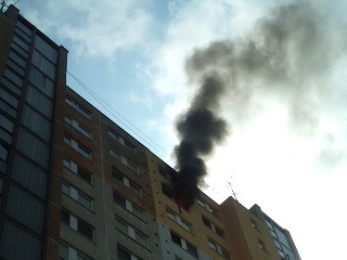 Požiar na Pečnianskej ulici
