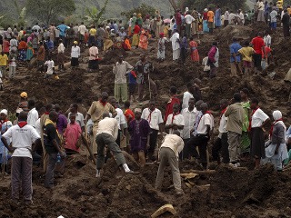 Zosuvy pôdy v Ugande