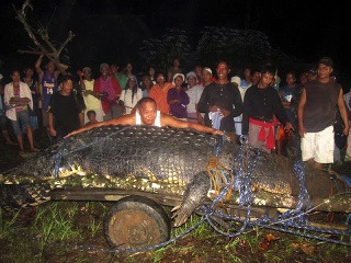 Najväčší krokodíl v zajatí