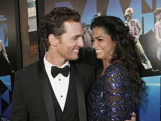 Matthew McConaughey s manželkou