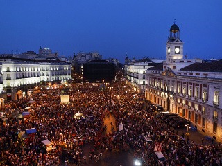Demonštrácia v Madride