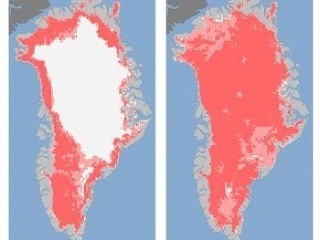 Znepokojení vedci: Z Grónska