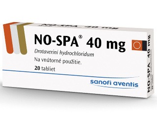 Liečivý prípravok NO-SPA® 40