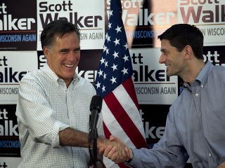 Mitt Romney a Paul