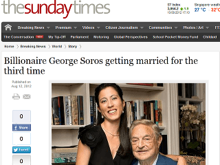 Miliardár George Soros (82)