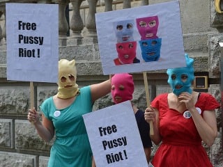 Protesty proti uväzneniu Pussy