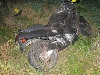 Tragická nehoda na motorke: