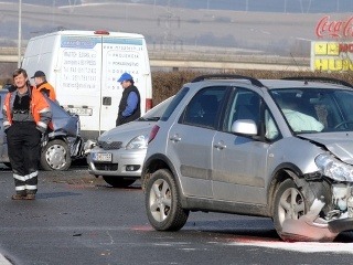 Hromadná nehoda pri Dunajskej