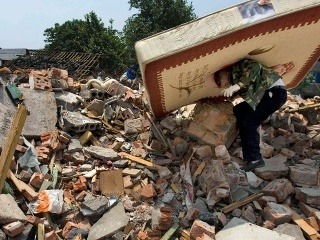 Silné zemetrasenie v Číne