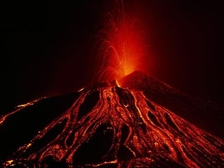 Sopka v Nikarague sa