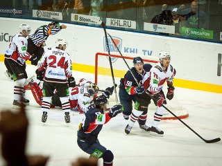 Radosť hráčov Slovana