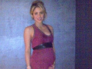 Tehotná Shakira vystavila na