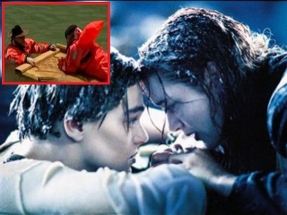 DiCaprio v Titanicu zomrel