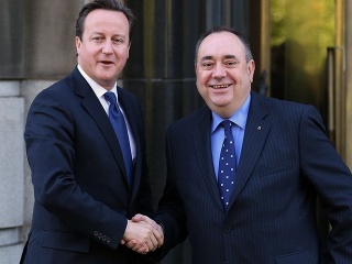 David Cameron a Alex