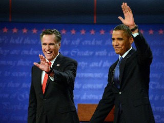 Mitt Romney a Barack