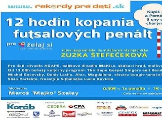 12 hodín kopania futsalových