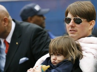 Tom Cruise s dcérkou