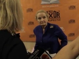 VIDEO Albrightová zažila v