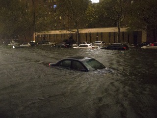 Hurikán Sandy v New