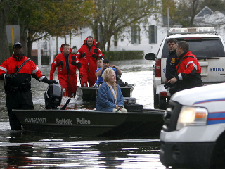 Po prechode hurikánu Sandy