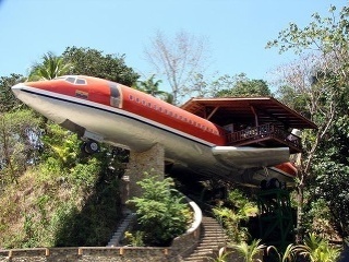 Hotel lietadlo Kostarika