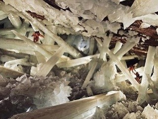 Jaskyňa kryštálov v Mexiku