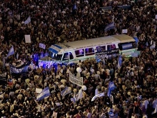Protivládne demonštrácie v Argentíne