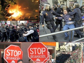Rozzúrení demonštranti v Európe