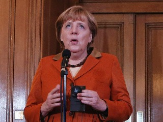 Angela Merkelová a David
