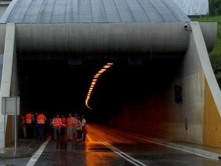 Vodiči pozor, tunel Branisko
