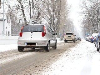 Sneh v Bratislave opäť
